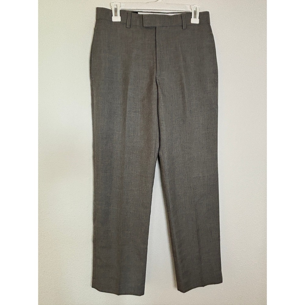 Michael Brandon Mens Gray Modern Fit Dress Pants Trousers 30x30 TP001680 GY